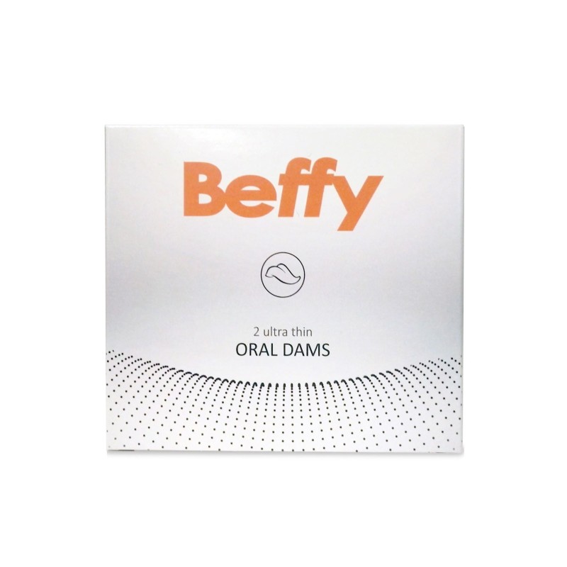 Prezerwatywy-BEFFY ORAL DAM (2 PCS)